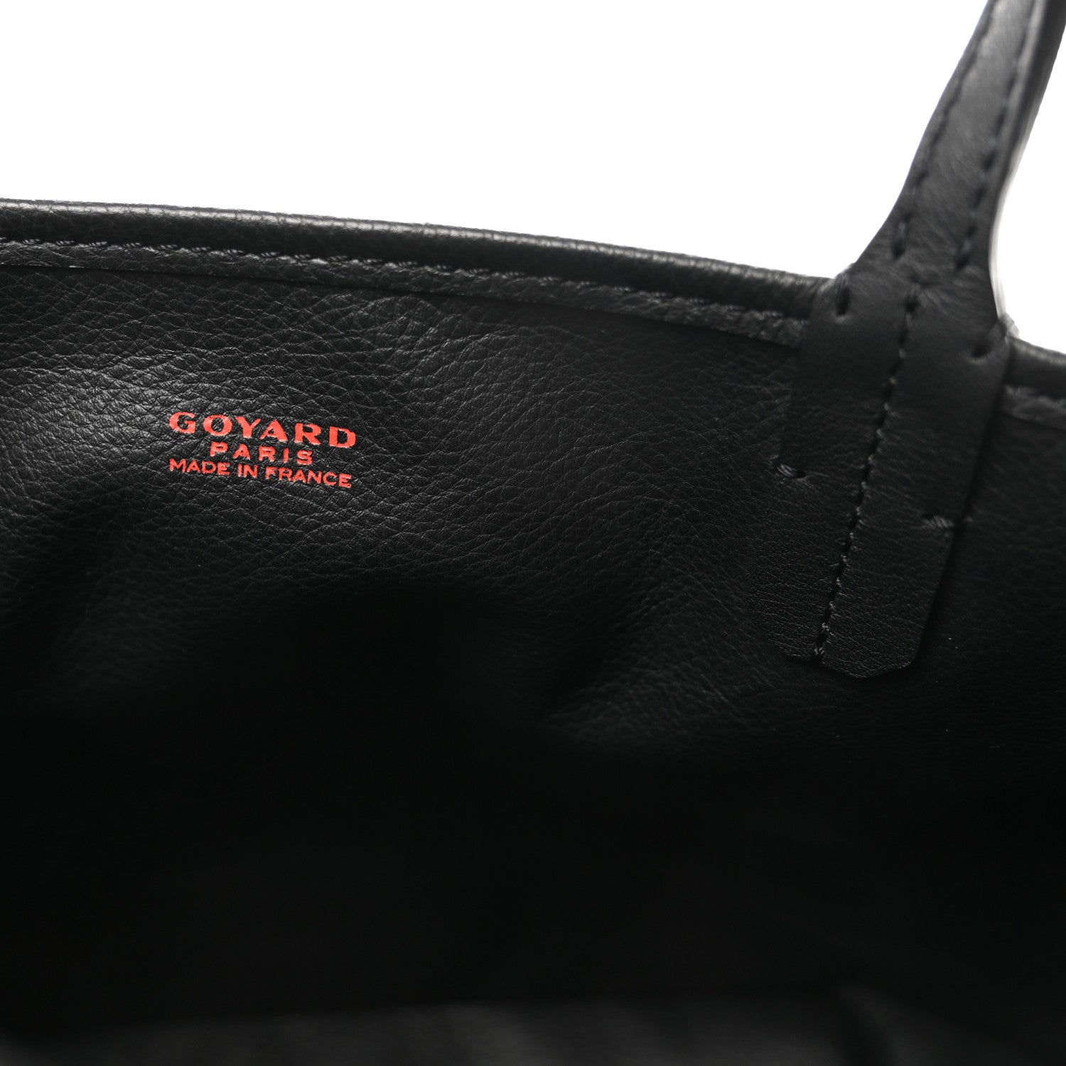 Goyardine Reversible Mini Anjou Black