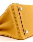 Togo Birkin 25 Jaune Ambre