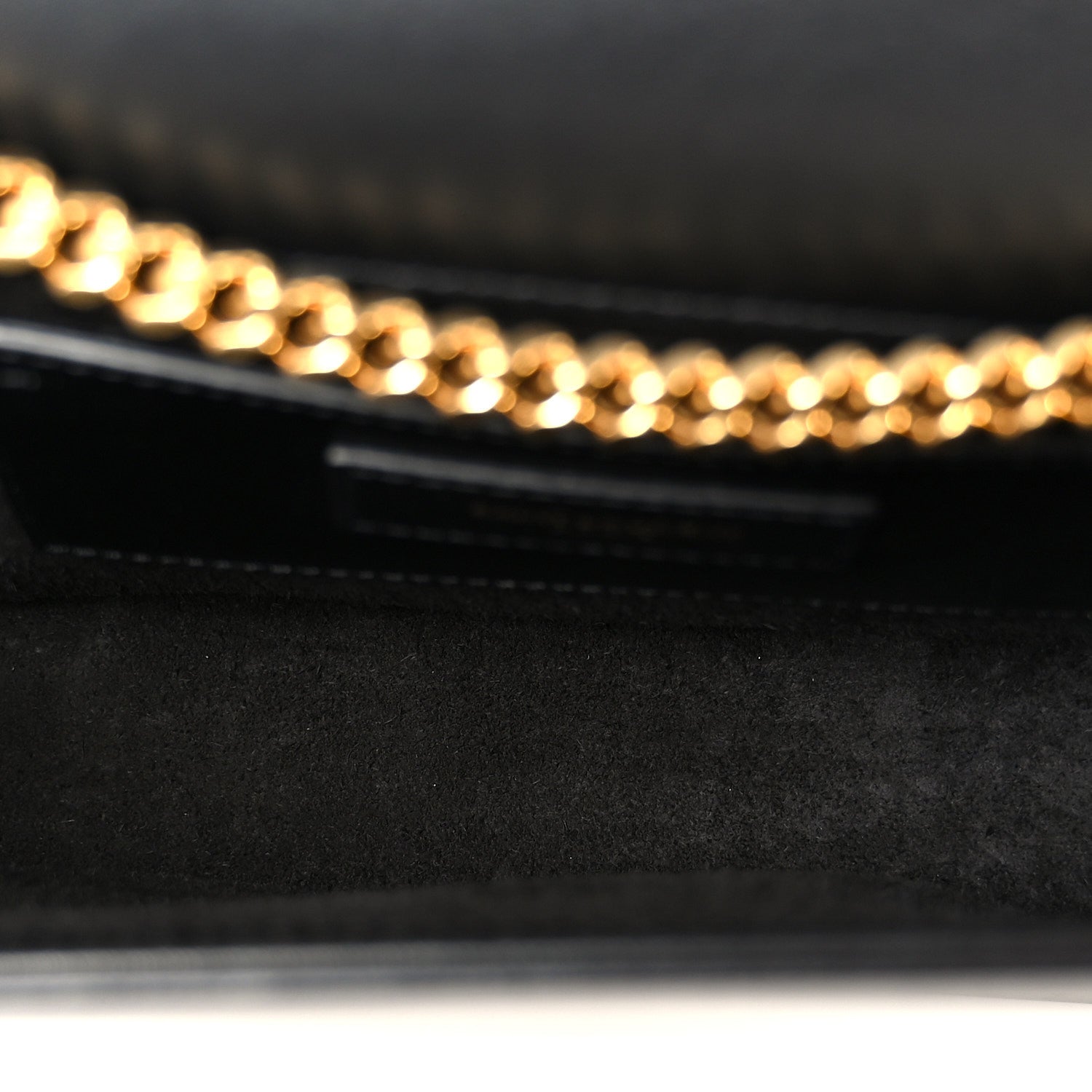 Smooth Calfskin Medium Classic Monogram Kate Tassel Satchel Black