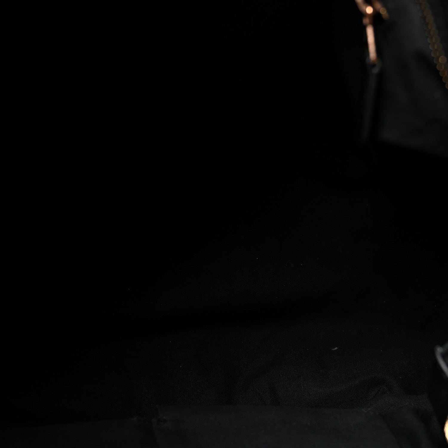 Agneau Giant 21 Rose Gold  Hardware Part Time Black