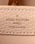 Taurillon Ostrich Capucines BB Powder Pink Beige