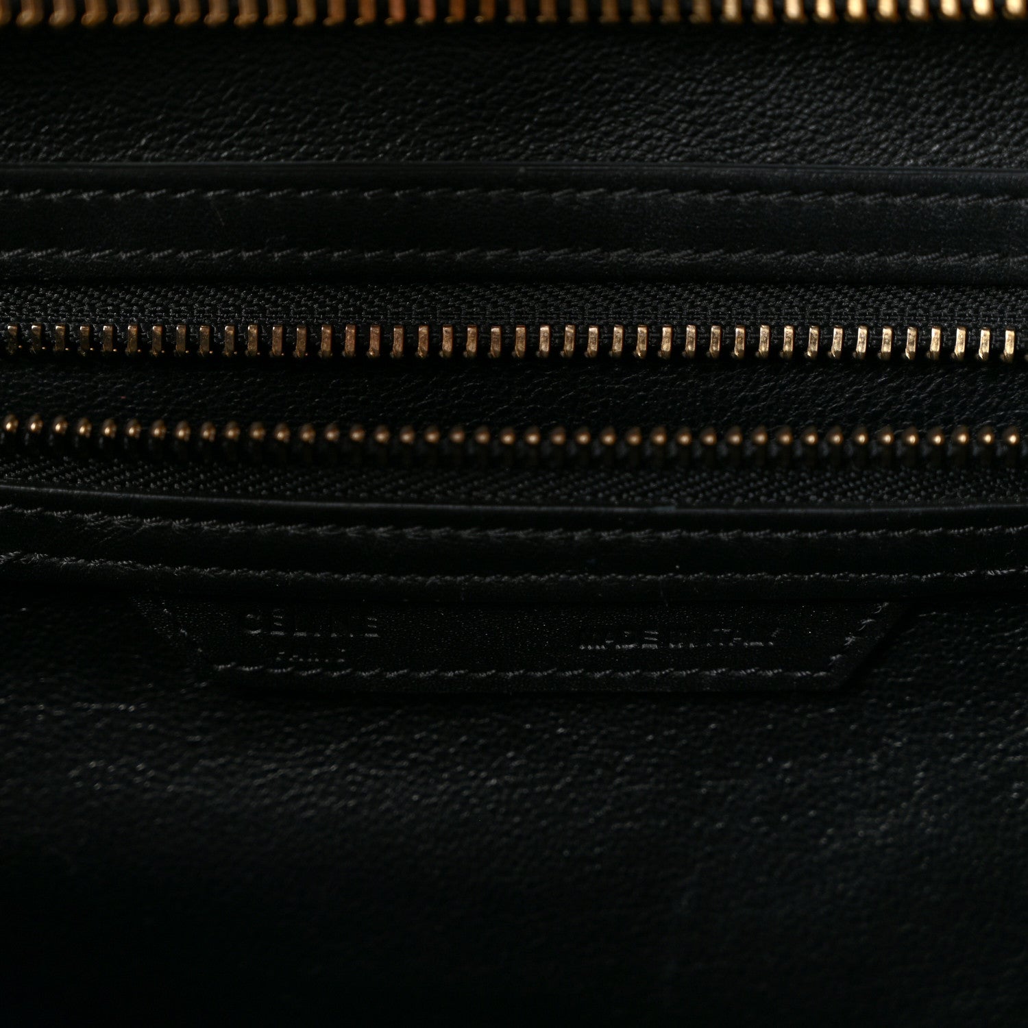 Smooth Calfskin Mini Luggage Black