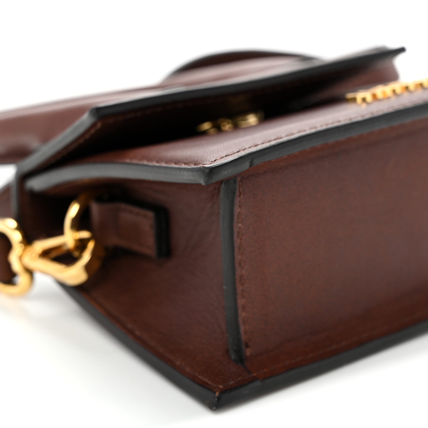 Smooth Calfskin Le Chiquito Dark Brown