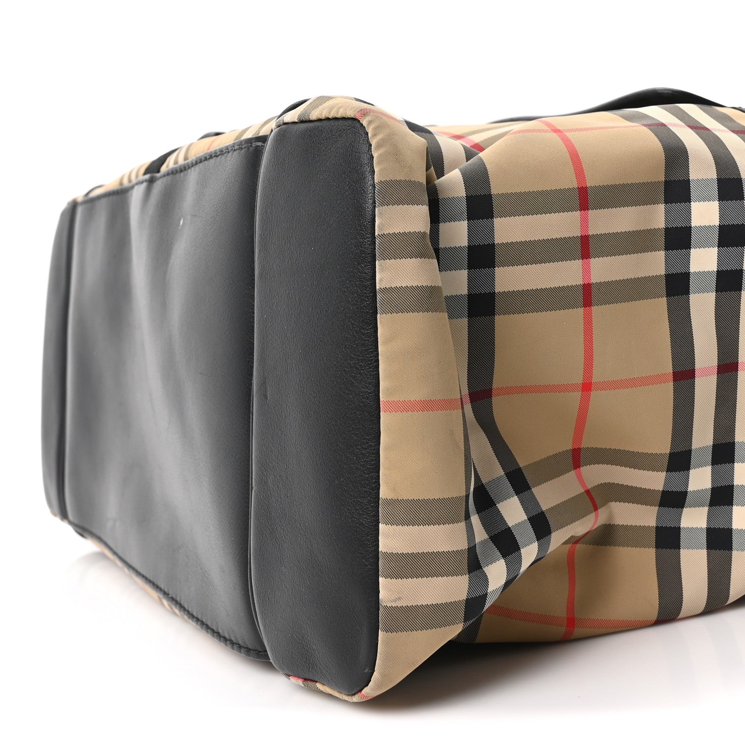 Nylon Vintage Check Logo Diaper Bag