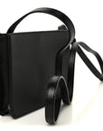 Saffiano Crossbody Bag Black