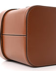 Smooth Calfskin Medium Cuir Triomphe Box Tan