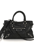 Agneau Arena Silver Hardware Small Le City Black