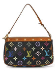 Monogram Multicolor Pochette Accessories Black