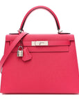 Epsom Verso Kelly Sellier 28 Framboise Prune