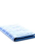 Goyardine Saint Marc Folding Card Case Sky Blue