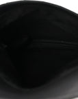Calfskin Intrecciomirage Embossed Butterfly Chain Crossbody Black Gold
