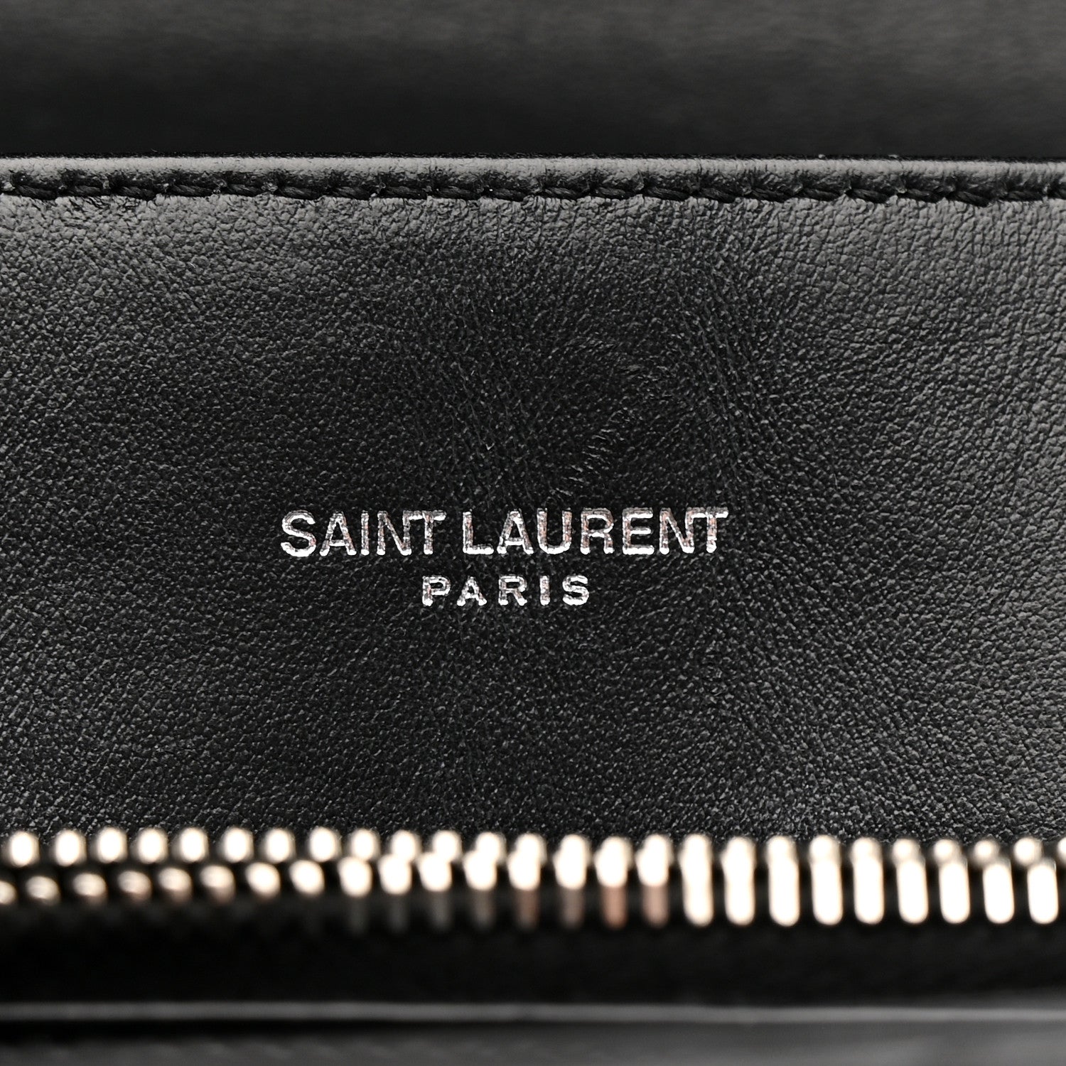 Calfskin Y Quilted Monogram Medium Loulou Chain Satchel Black