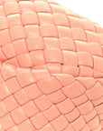 Lambskin Padded Intrecciato Mini Jodie Peachy