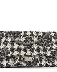 Tweed Camellia Quilted 2.55 Reissue 226 Flap Ecru