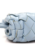 Nappa Intrecciato Coin Purse Ice