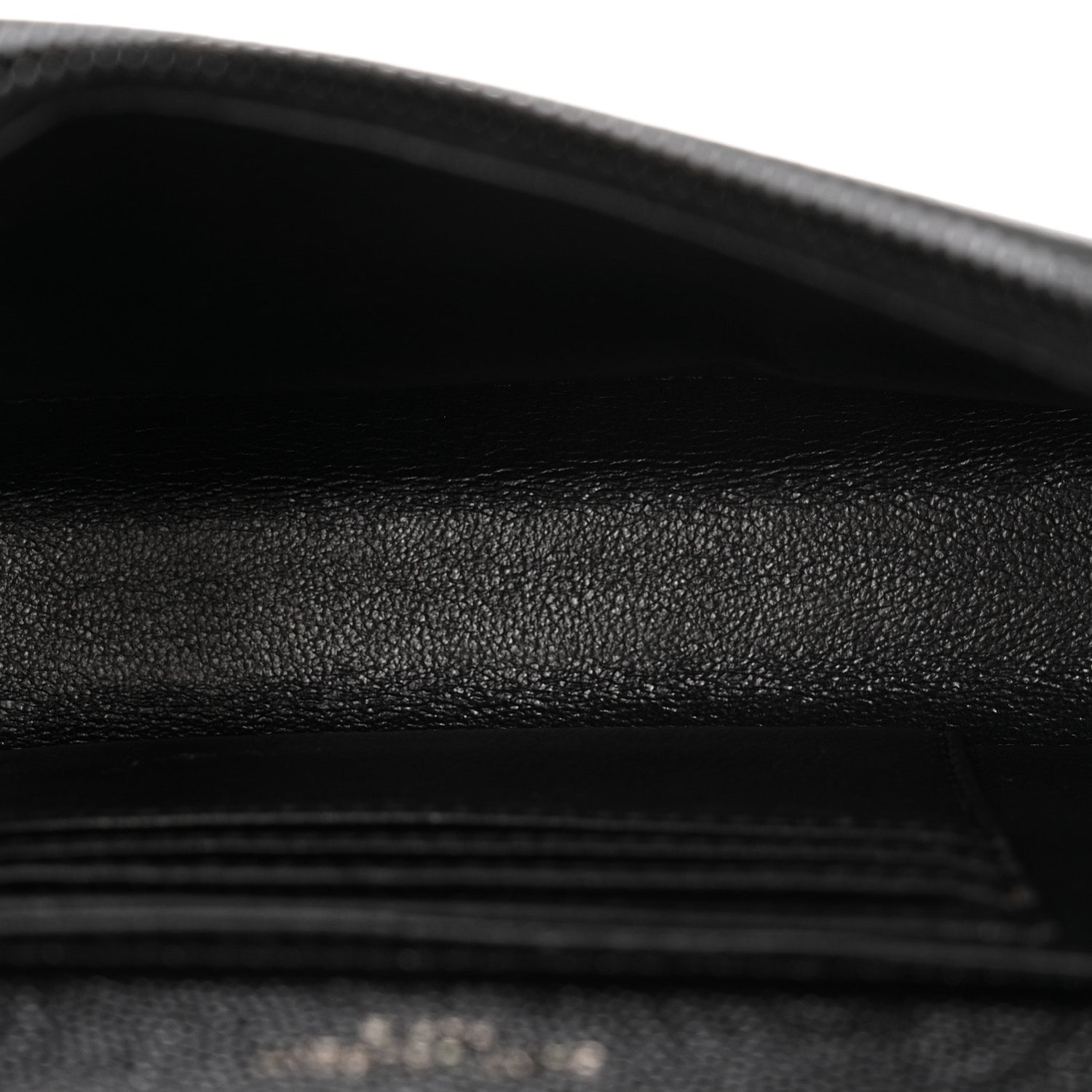 Grain De Poudre Monogram Kate Belt Bag Black