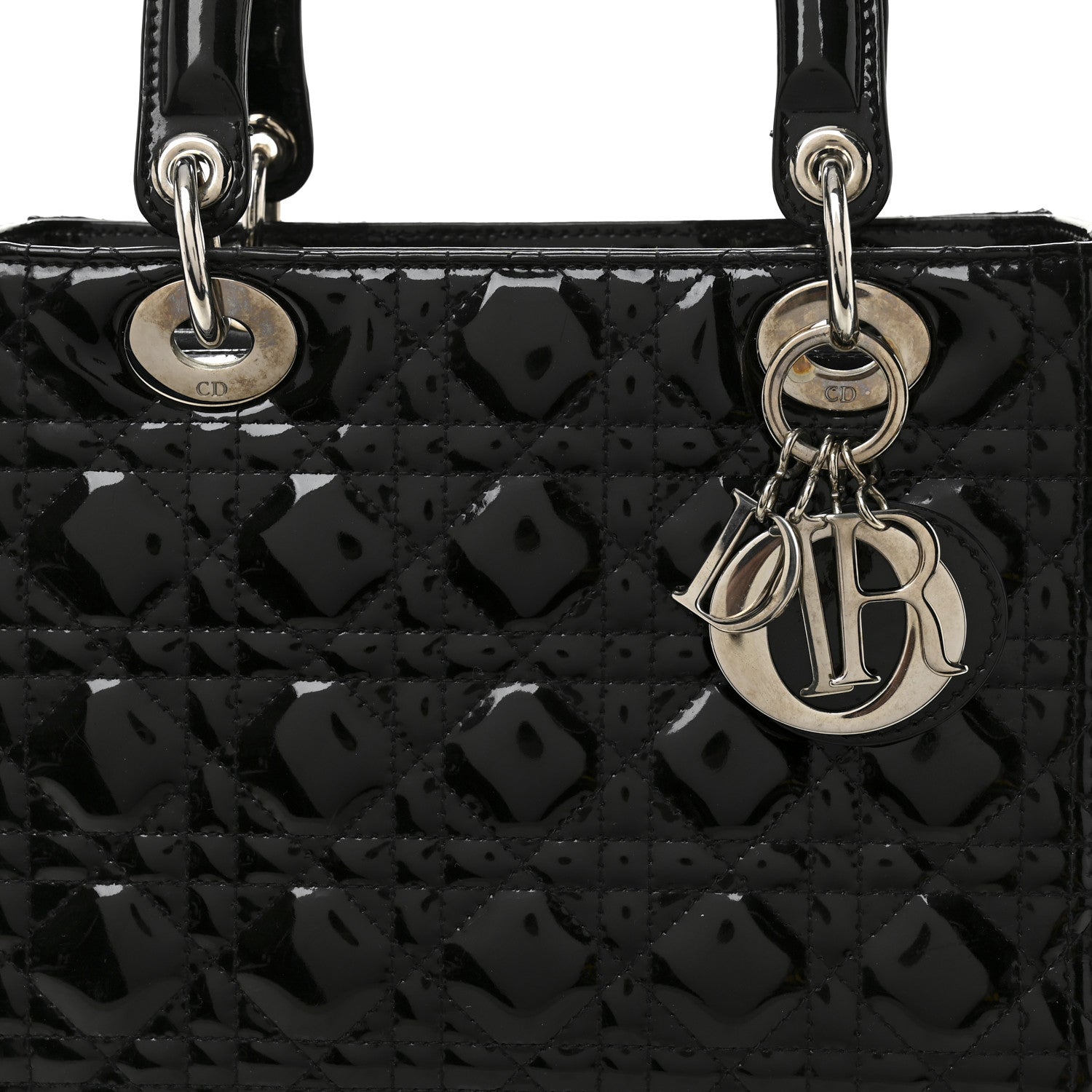 Patent Cannage Medium Lady D1OR Black