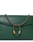 Calfskin Mini Dionysus Chain Wallet Emerald