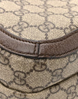 GG Supreme Monogram Medium Ophidia Day Backpack Beige Ebony New Acero