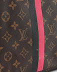 Monogram My LV Heritage Neverfull MM Fuchsia Black