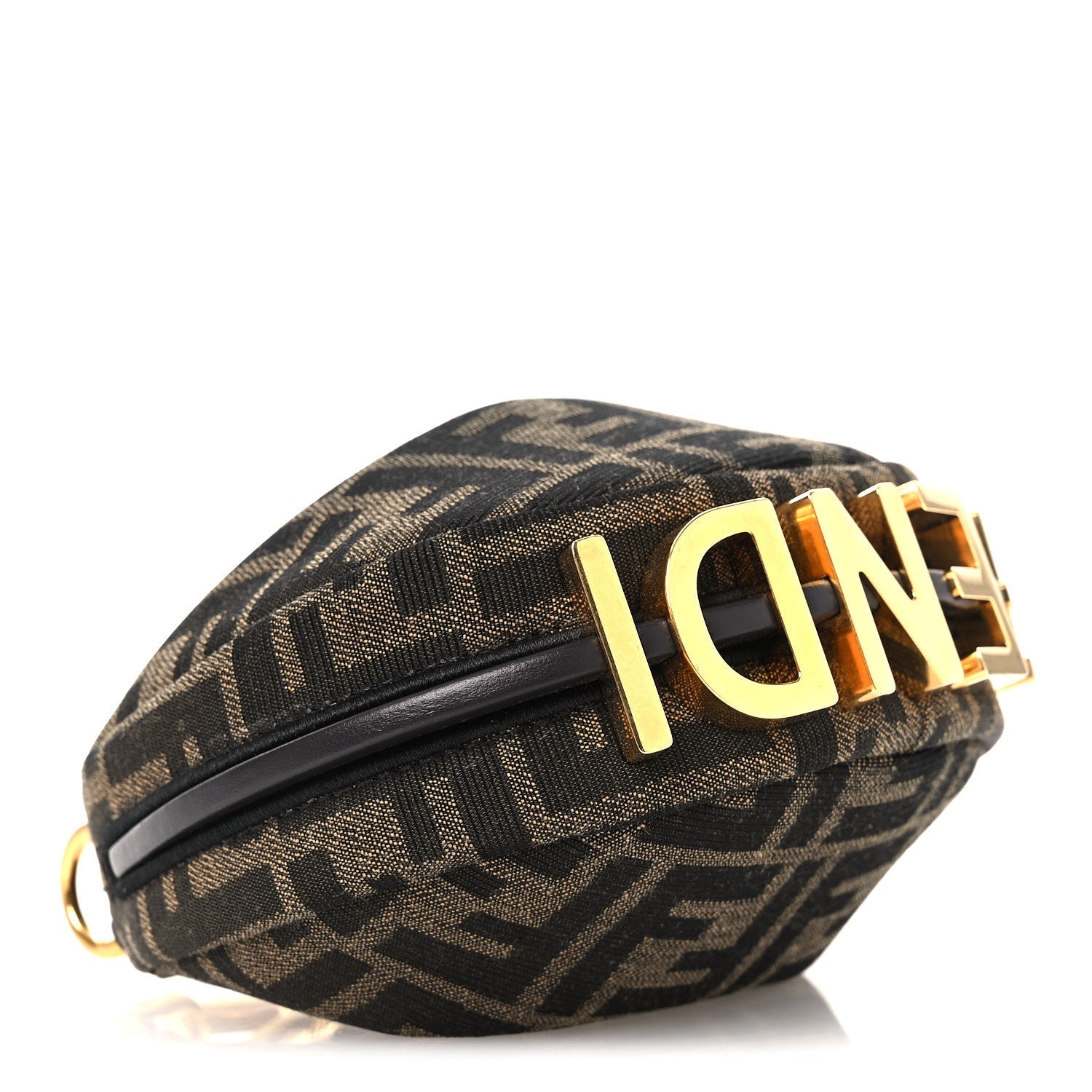 Fabric Jacquard FF 1974 Nano FNDIgraphy Hobo Charm Tobacco Moro