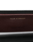 Lambskin Quilted Wallet On Chain WOC Black