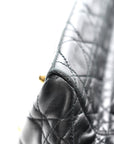 Lambskin Cannage Large Lady D1OR Black