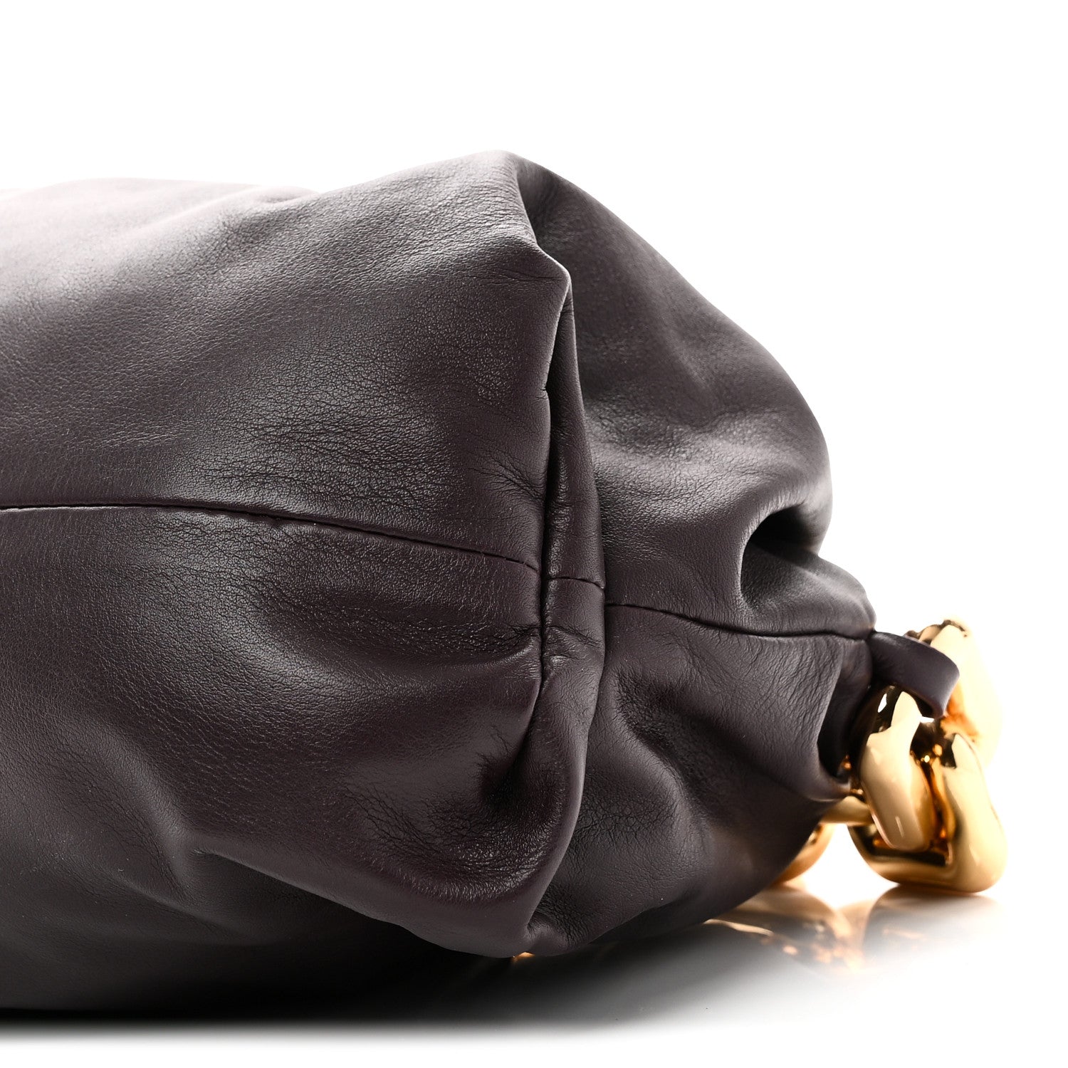 Calfskin The Pouch Chain Grape