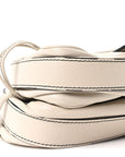 Nappa Intrecciato Double Pocket Crossbody Mist Black