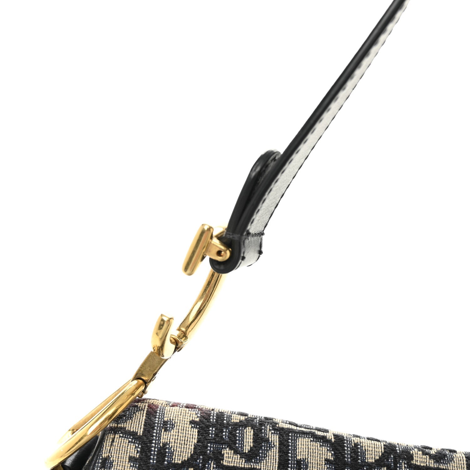 Oblique Saddle Bag Blue