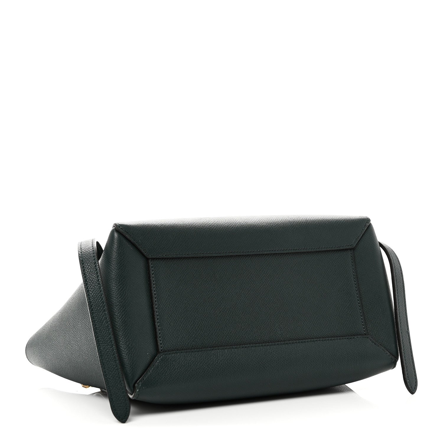 Grained Calfskin Micro Belt Bag Amazone