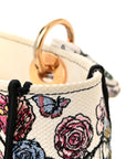 Canvas Florilegio Embroidered Medium Lady D-Lite White Multicolor