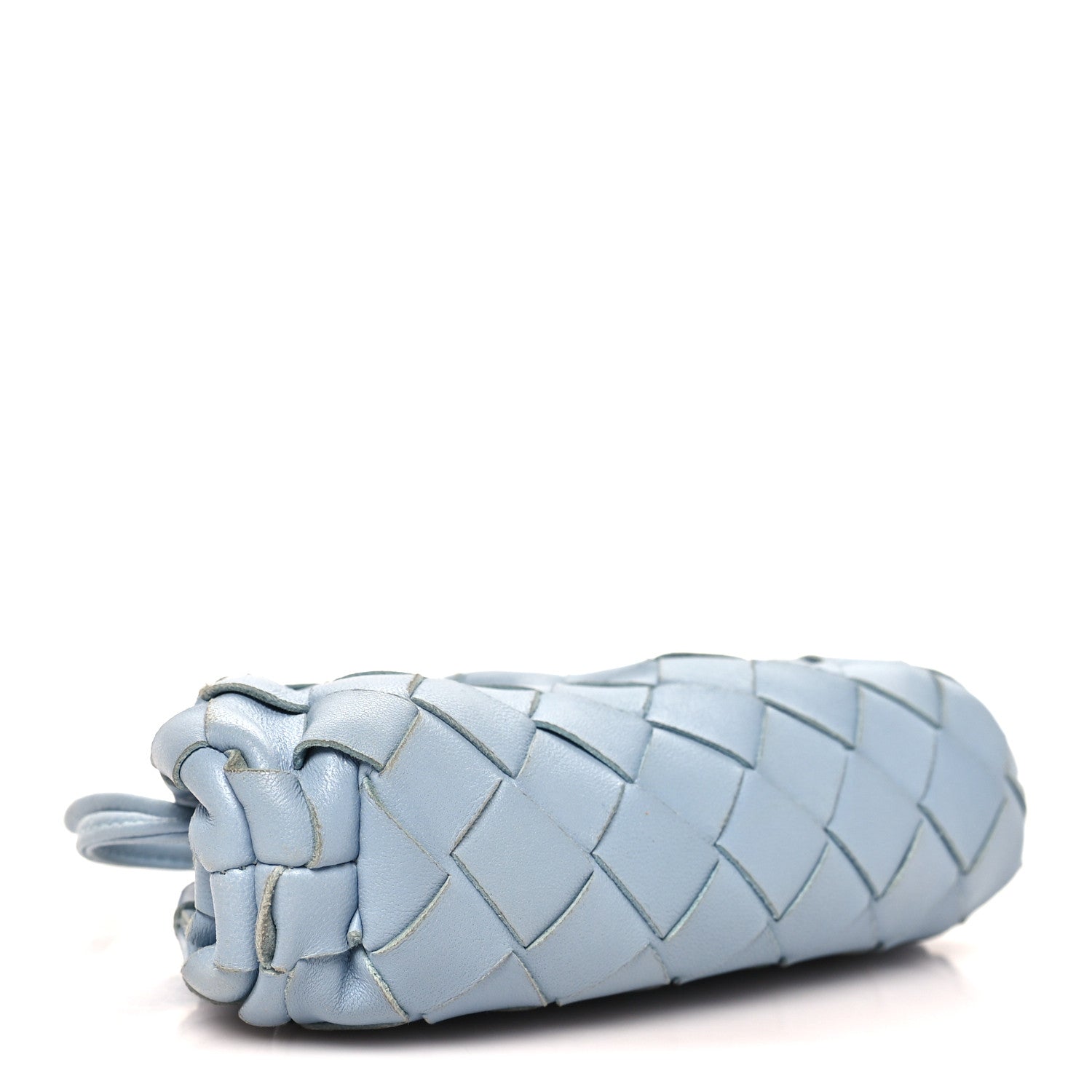Nappa Intrecciato Coin Purse Ice