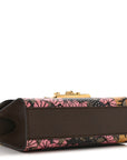 GG Supreme Monogram Bengal Small Padlock Shoulder Bag Beige Pink