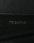 Shiny Calfskin Medium Triomphe Black