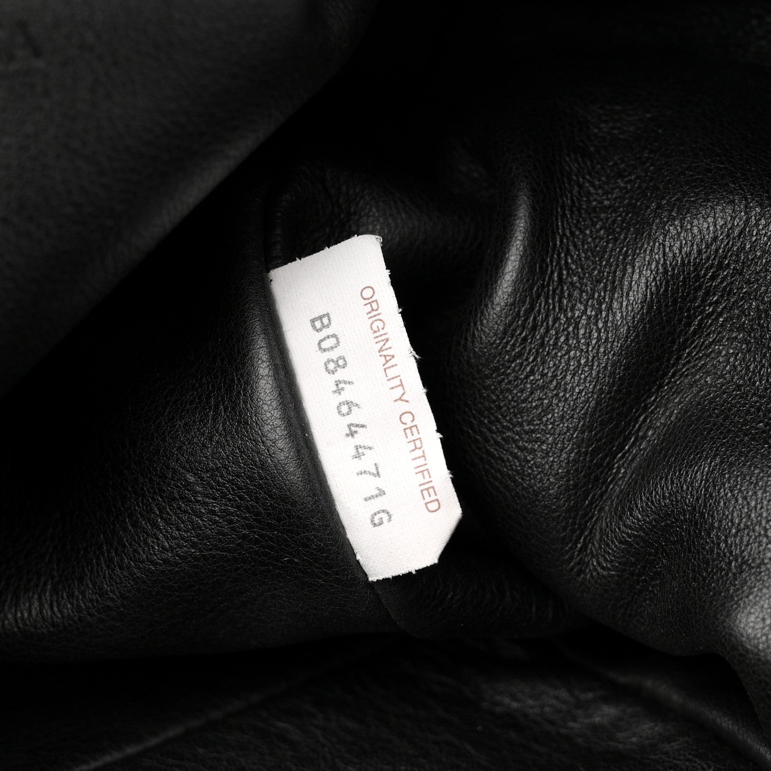 Smooth Butter Calf The Pouch Oversized Clutch Black