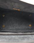 Grained Calfskin Mini Belt Bag Grey