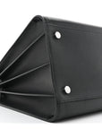 Grained Calfskin Large Sac De Jour Carryall Black