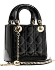 Patent Cannage Mini Lady D1OR Black