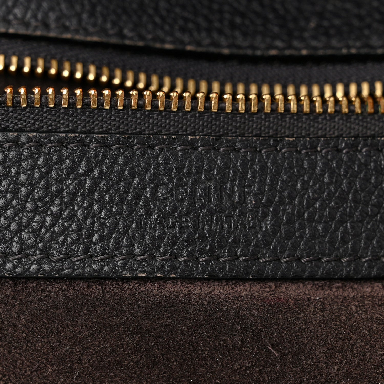 Soft Grained Calfskin Medium Belt Cabas Phantom Medium Grey