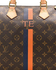 Monogram My LV Heritage Speedy 40 Orange Navy