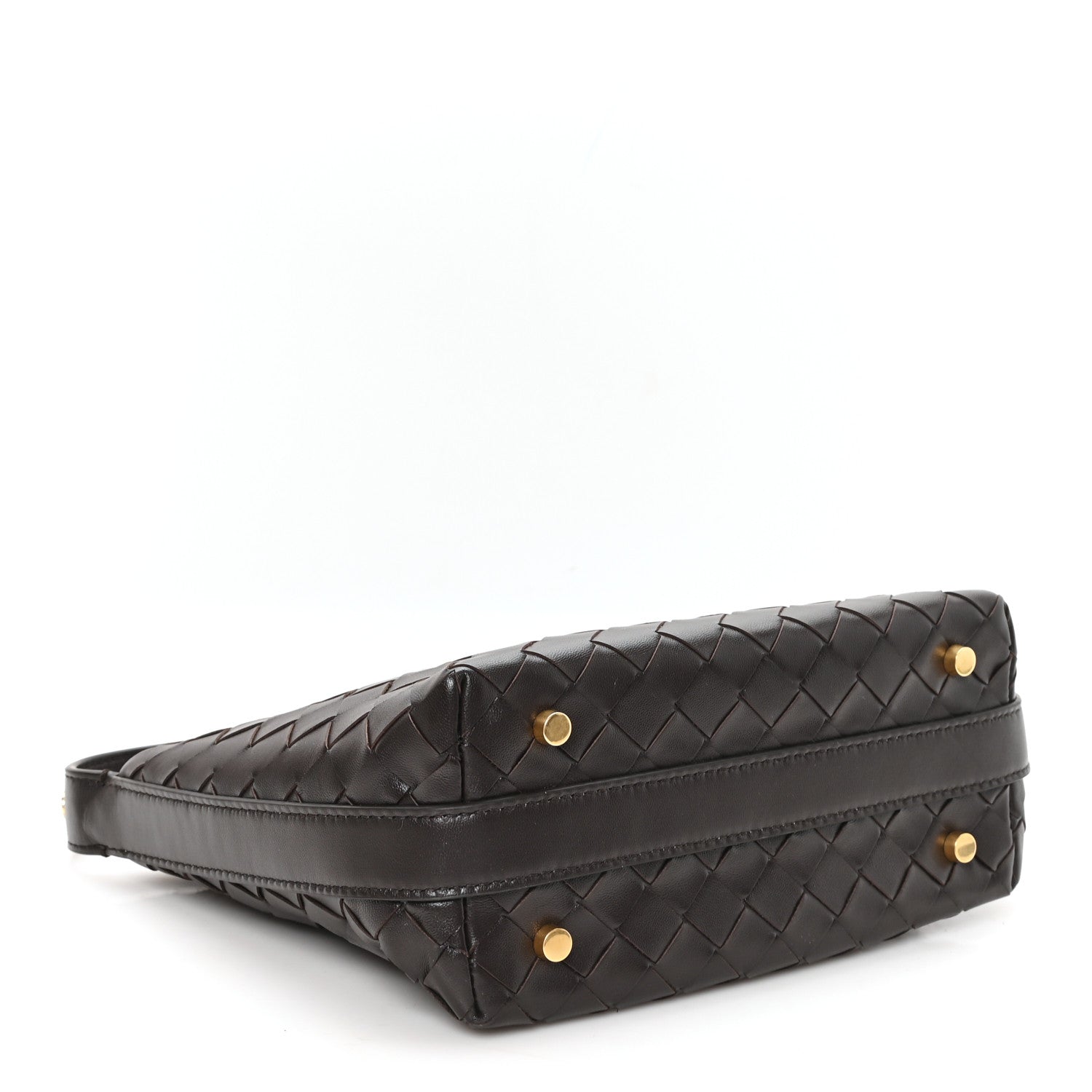 Calfskin Nappa Intrecciato Mini Wallace Fondant