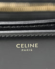 Shiny Calfskin Medium Triomphe Black