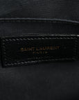 Calfskin Matelasse Monogram Lou Camera Bag Black