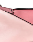Calfskin Medium Puzzle Bag Soft Pink