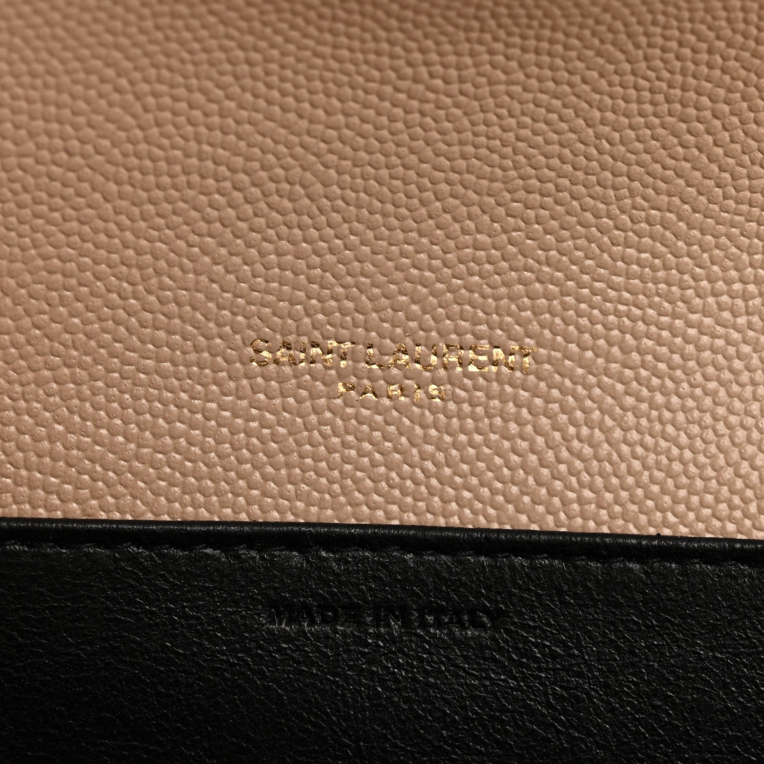 Grain De Poudre Monogram Uptown Chain Wallet Taupe