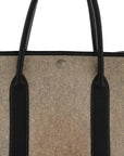 Toile H Buffle Skipper Garden Party 36 MM Tote Black