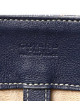 Goyardine Voltaire III Tote Navy