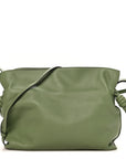 Nappa Flamenco Knot Clutch Rosemary