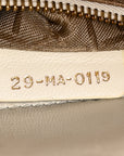 Lambskin Cannage Small My ABCD1OR Lady D1OR White